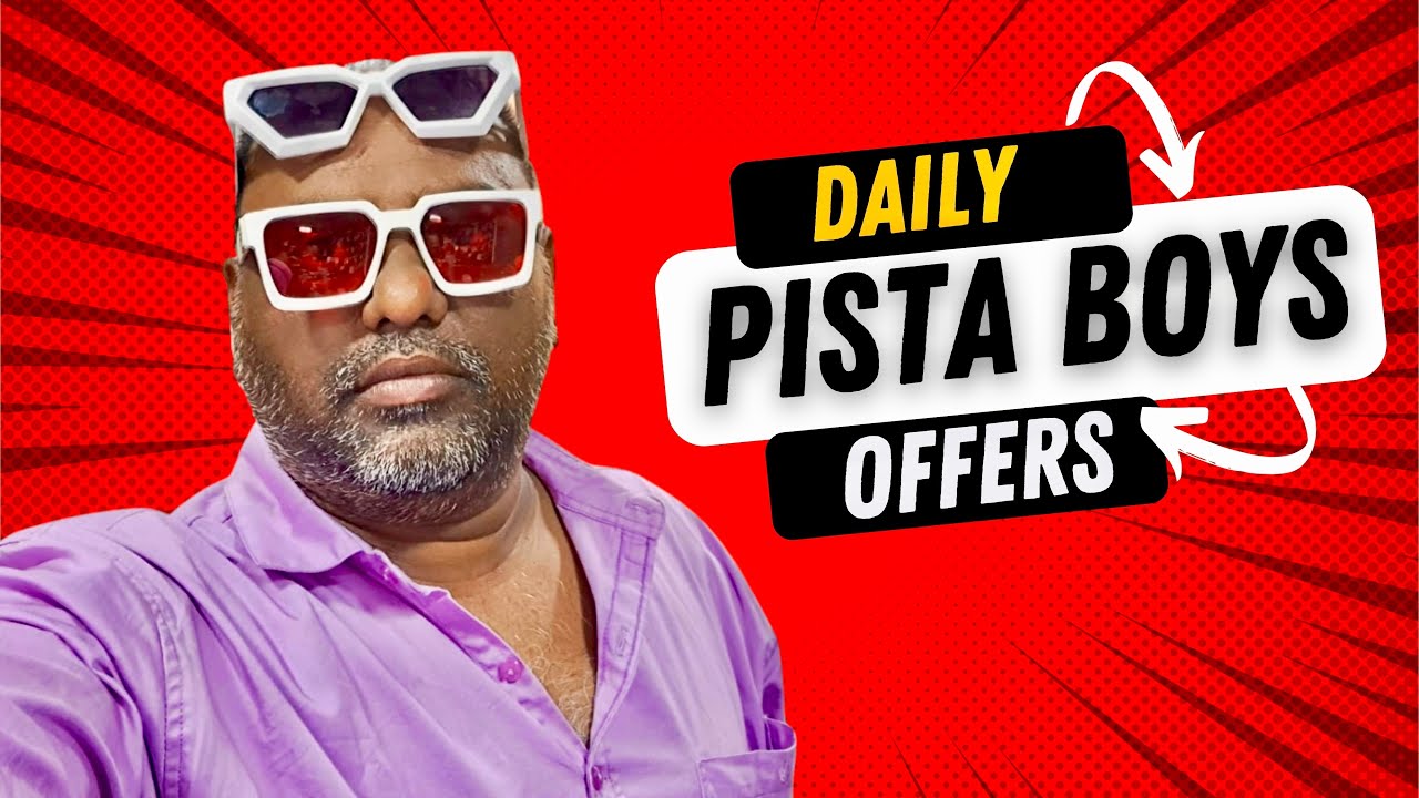 Daily special offers every day only from pista boys