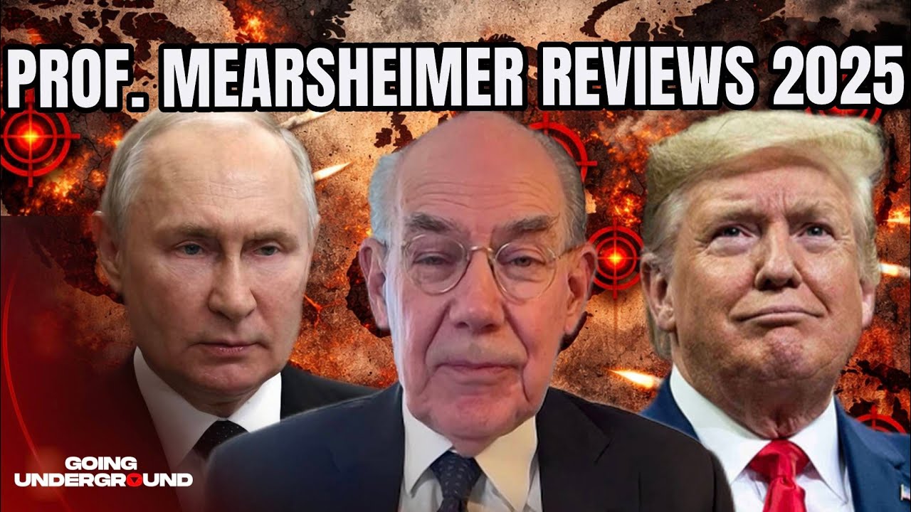 Prof. John Mearsheimer Reviews 2025: Trump&rsquo;s Foreign Policy Failures, Ukraine Proxy War, Gaza