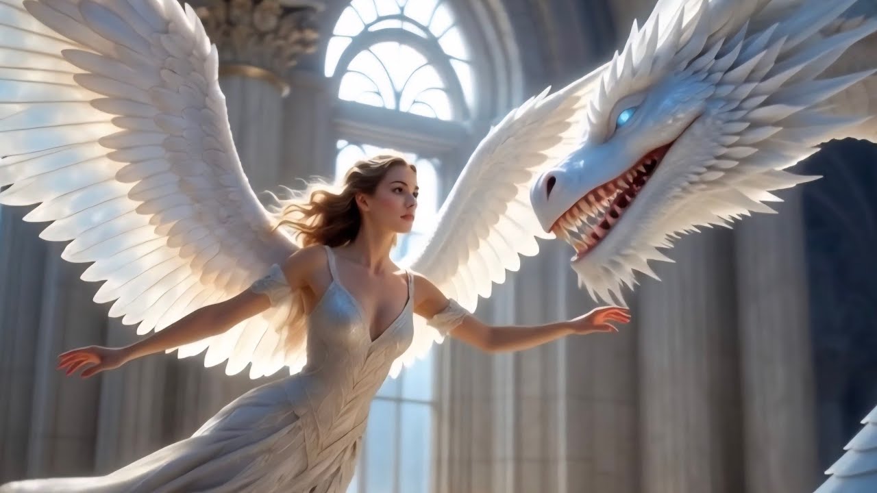 Hyper-Realistic Fantasy World of Winged Women | Angels, Dragons, Royal Palaces & Magical Forest Life