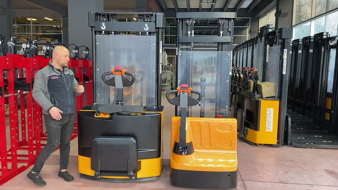 Paftar ES1646 Yaya Kumandalı İstif Makinesi | Paftar ES1546ZF Yaya Kumandalı İstif Makinesi