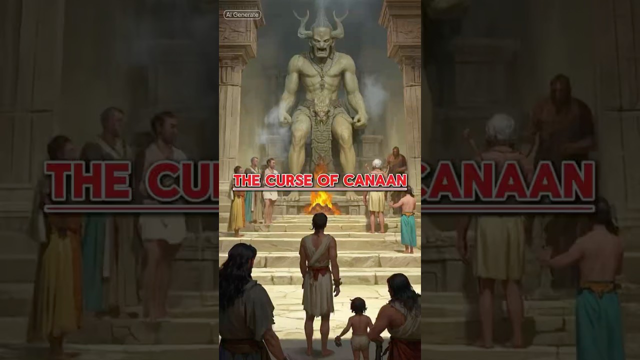 The Curse of Canaan #CapCut #christiantiktok #canaan #canaanites #bible #history #fypシ゚viral