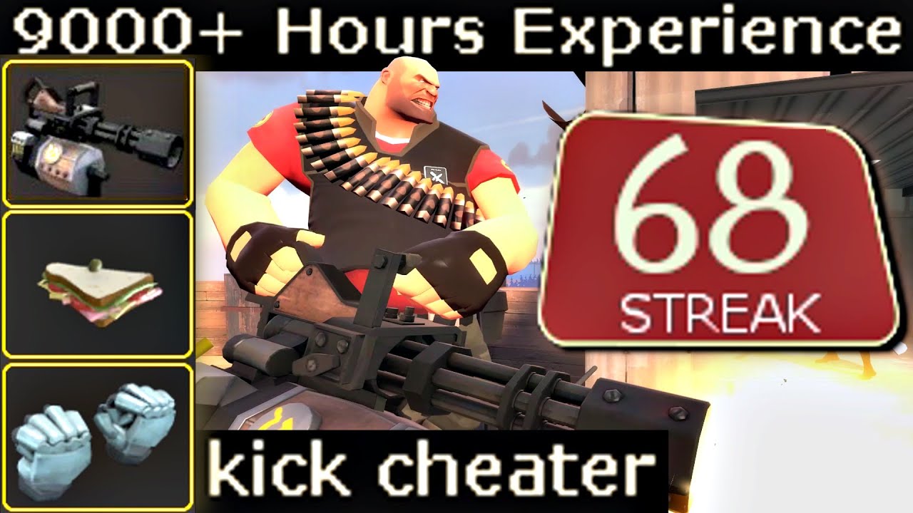What 9000+ hours of Heavy experience looks like (TF2 Gameplay)