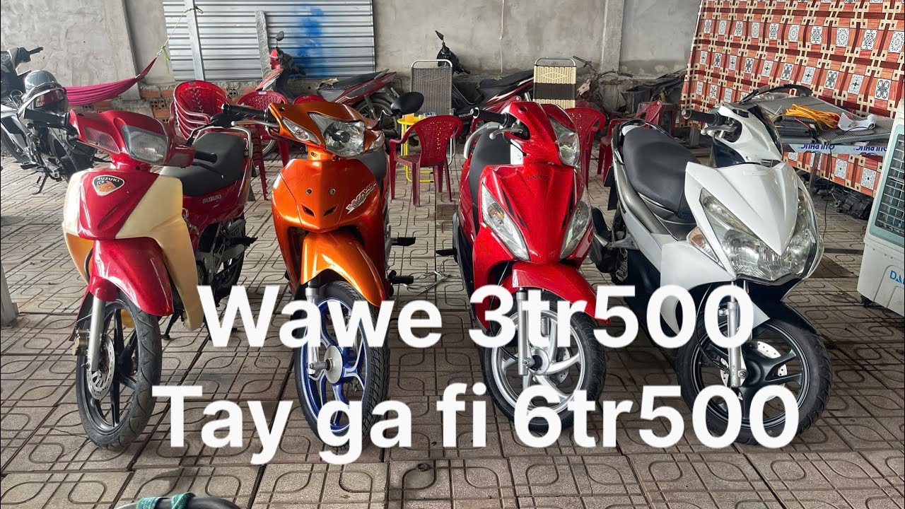 Wawe 3tr500 tay ga honda Fi 6tr500