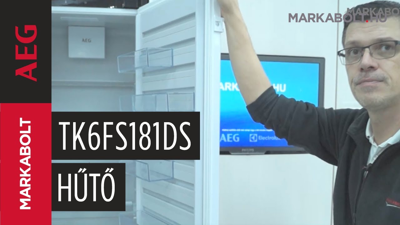 AEG TK6FS181DS be&eacute;p&iacute;thető hűtőg&eacute;p &ndash; M&aacute;rkabolt.hu