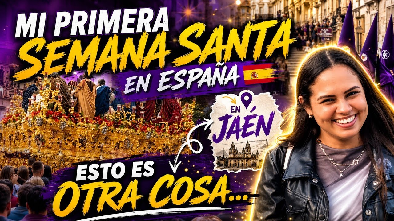 Semana Santa en Jaén🇪🇸 | Mi primera vez como cubana🇨🇺 en esta celebración #cubanaenespaña #semnasnta