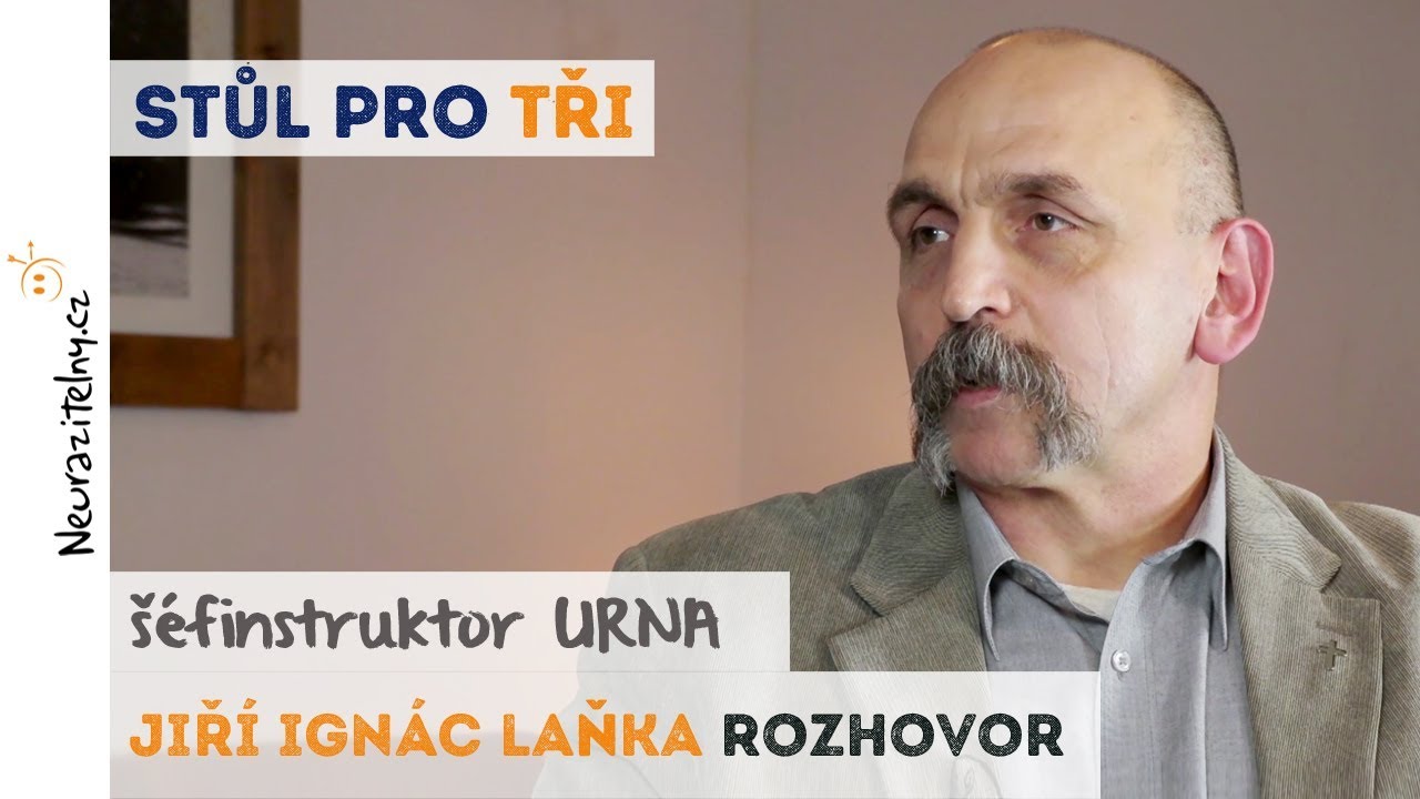 ŠÉFINSTRUKTOR URNA: Člověk musí být stále ve střehu - Jiří Laňka | Neurazitelny.cz | Stůl pro tři