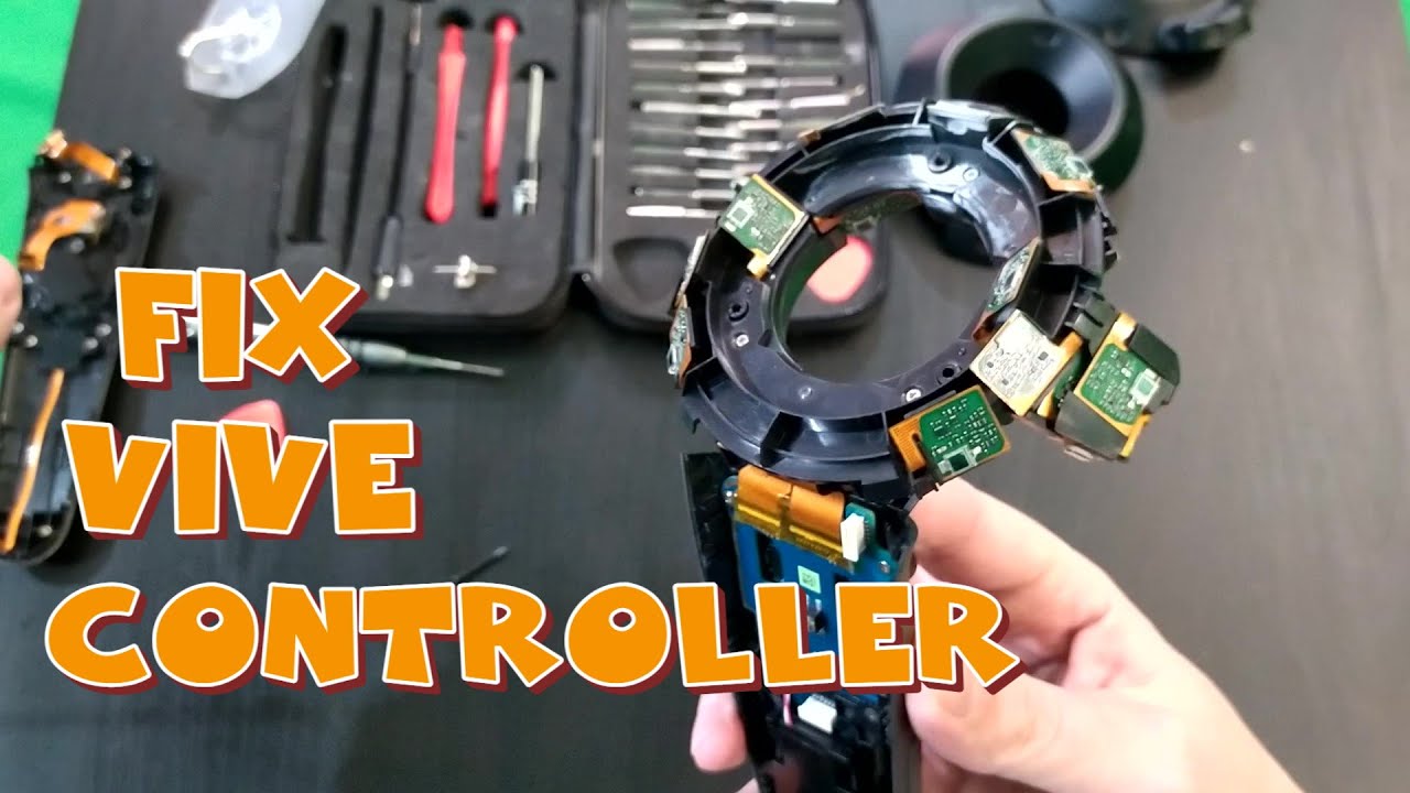 Fix Vive Controller - Разбираем и чиним Vive джойстик