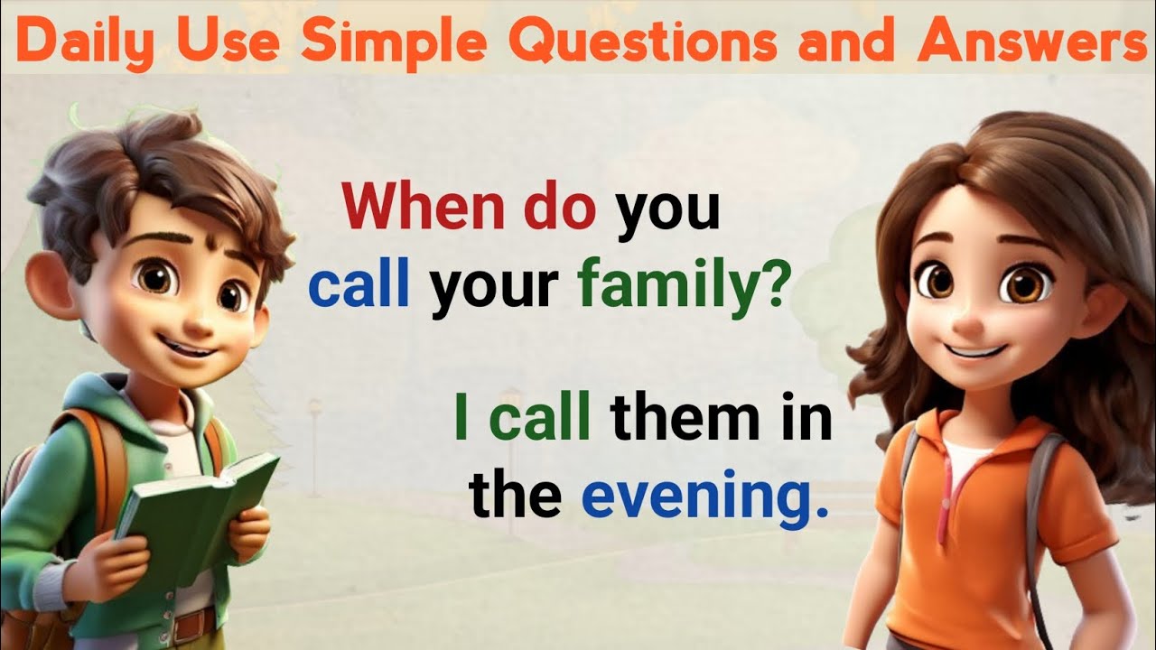 English Speaking Practice for Beginners | Learn English | Simple Questions And Answers