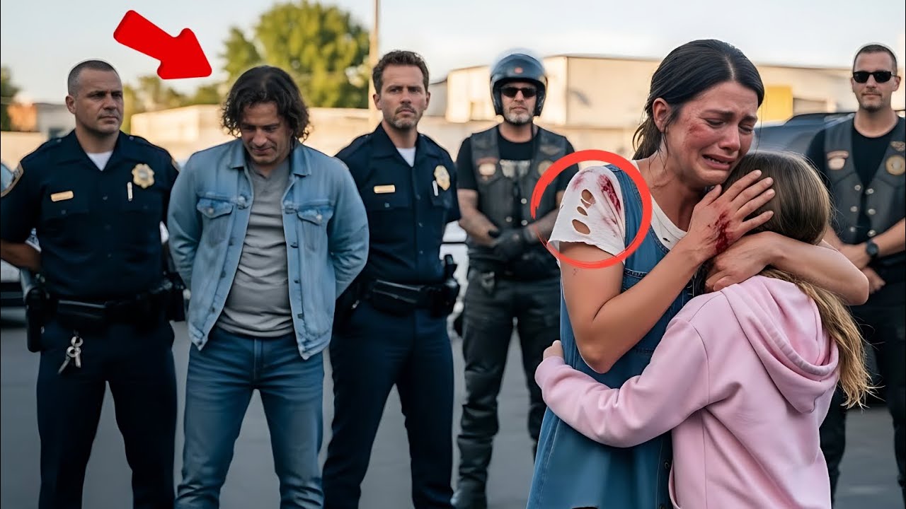 Little Girl Ran to Bikers Crying, ‘They’re Beating My Mama!’ — You Will Not Believe What Bikers Did