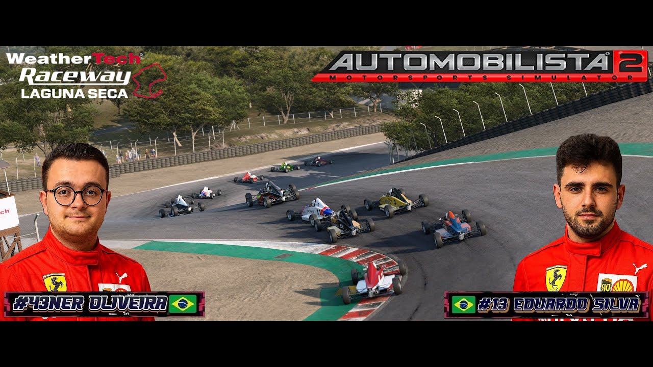 Fórmula Trainner em Laguna Seca | AUTOMOBILISTA 2 + EDU 🏎️🔥
