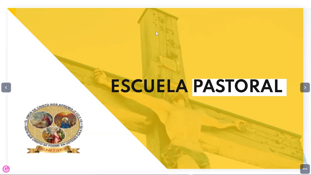 Tutorial Coordinador de Grupo-Escuela Pastoral