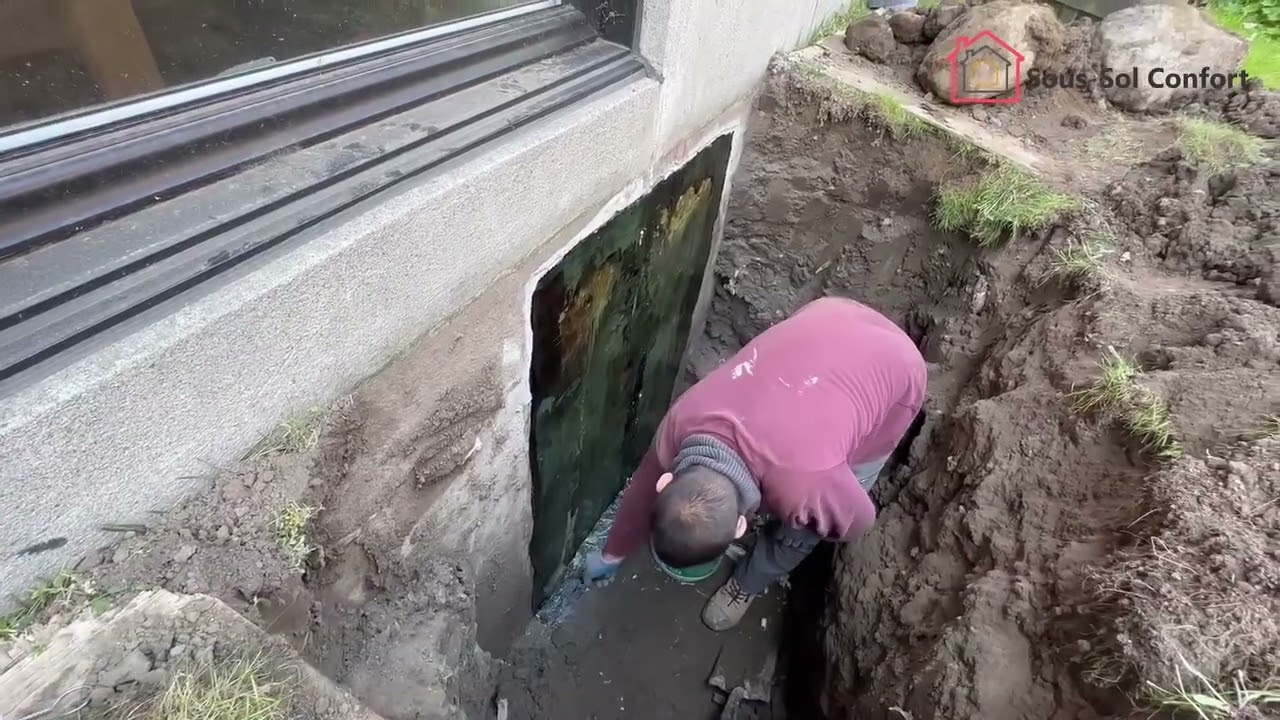 Réparation de fissure de fondation