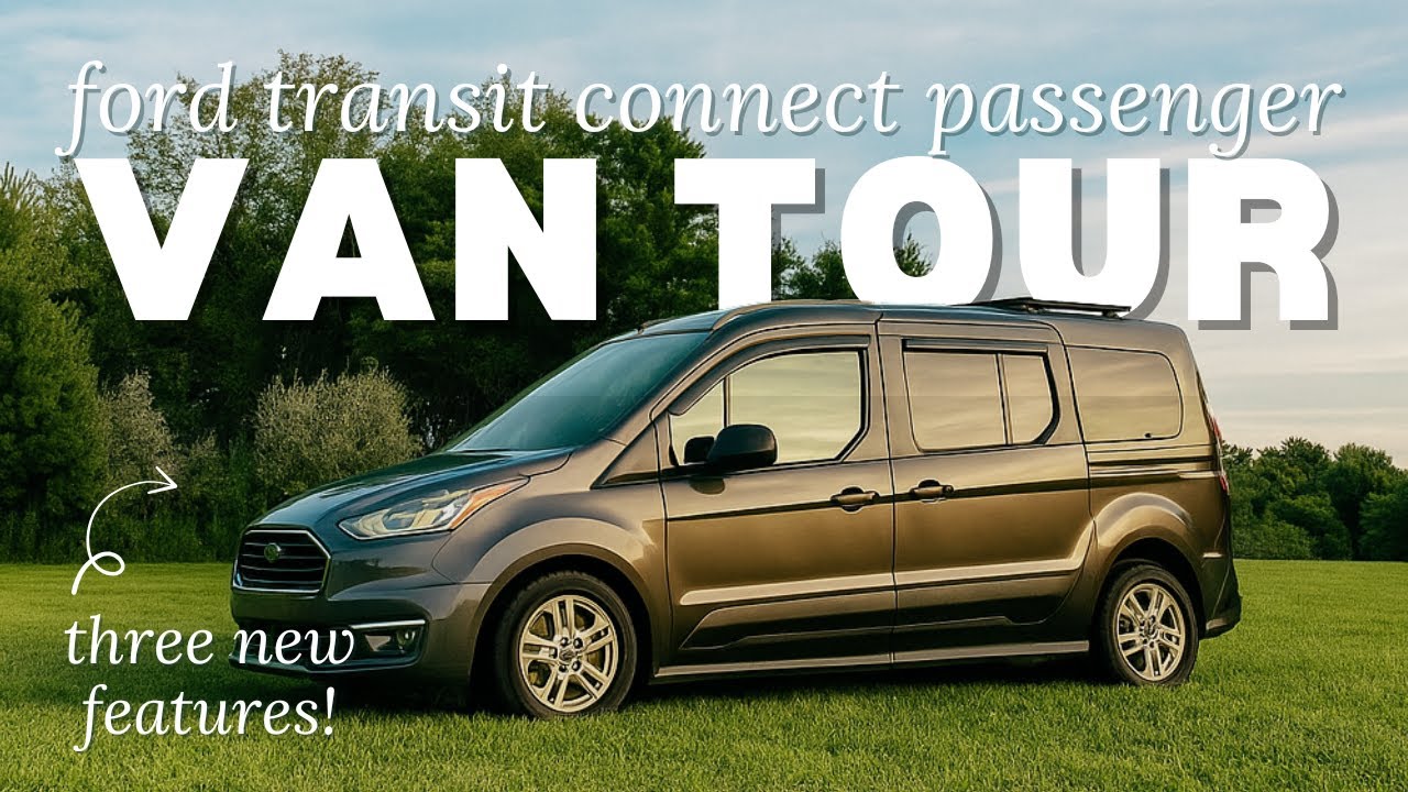 3 NEW FEATURES | Ford Transit Connect Camper Van Conversion
