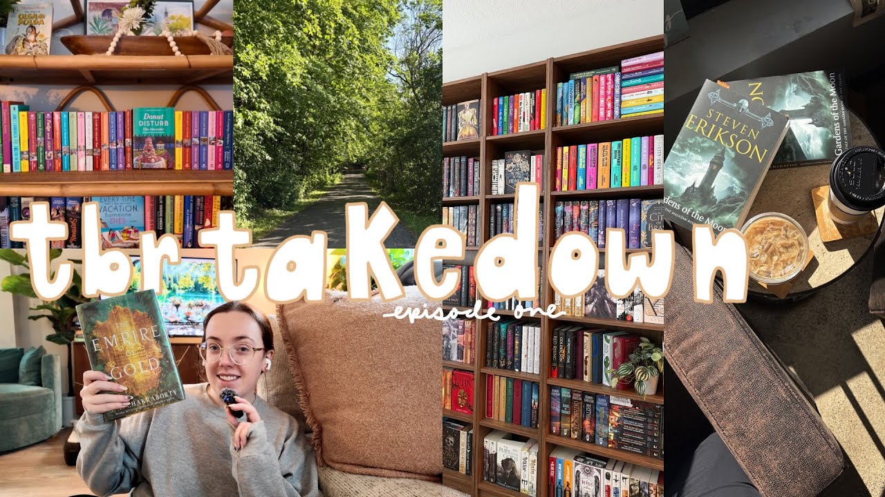 trying to read my entire physical TBR! 📖 TBR Takedown