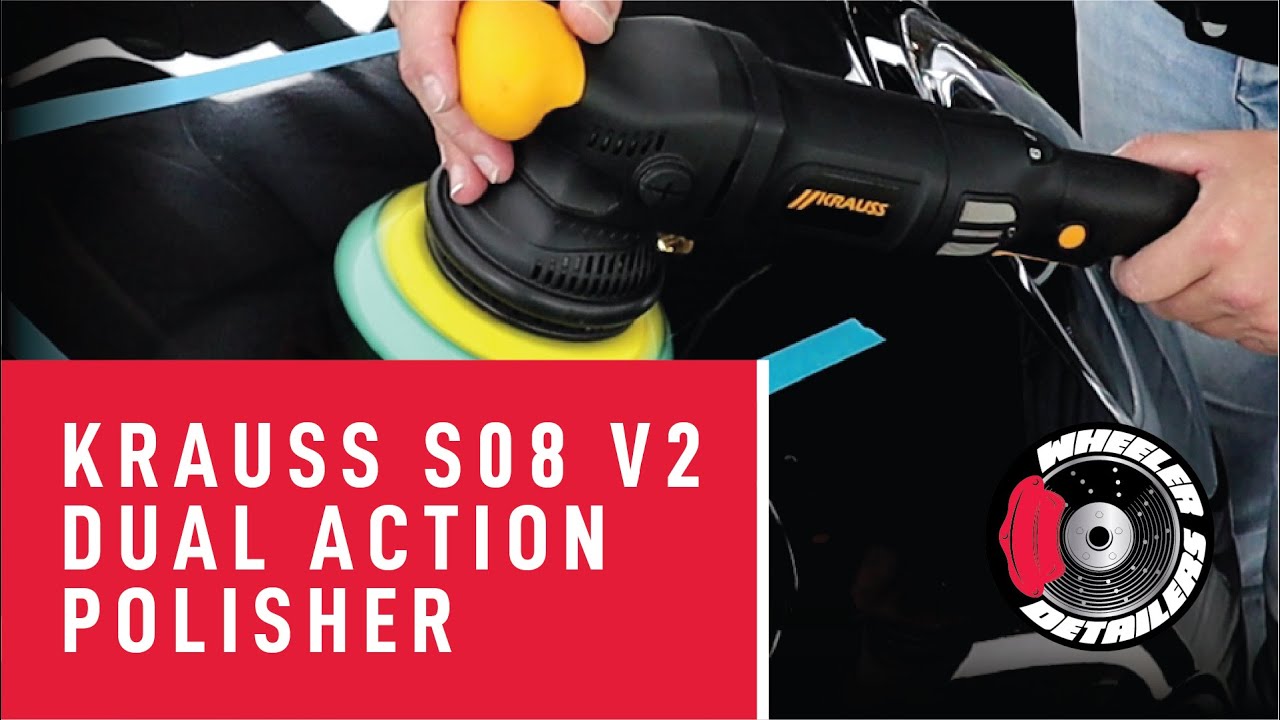 CHEMICALGUYS.EU | KRAUSS SHINEMASTER S08 DUAL ACTION ORBITAL POLISHER