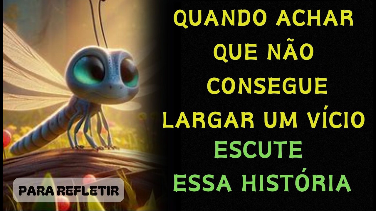 A Libélula Que Ensinou A Superar Vícios ➤ A Libélula e a Fonte