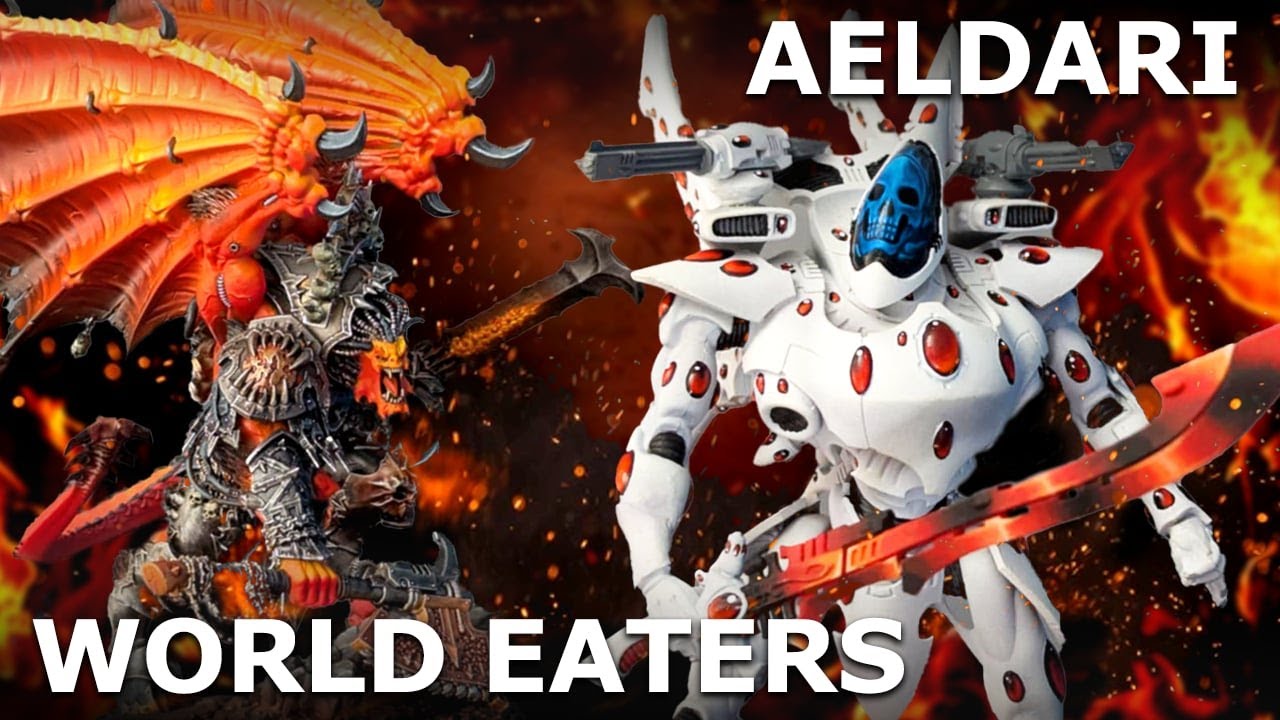 World Eaters VS Aeldari *Wraithhost* 40K Battle Report