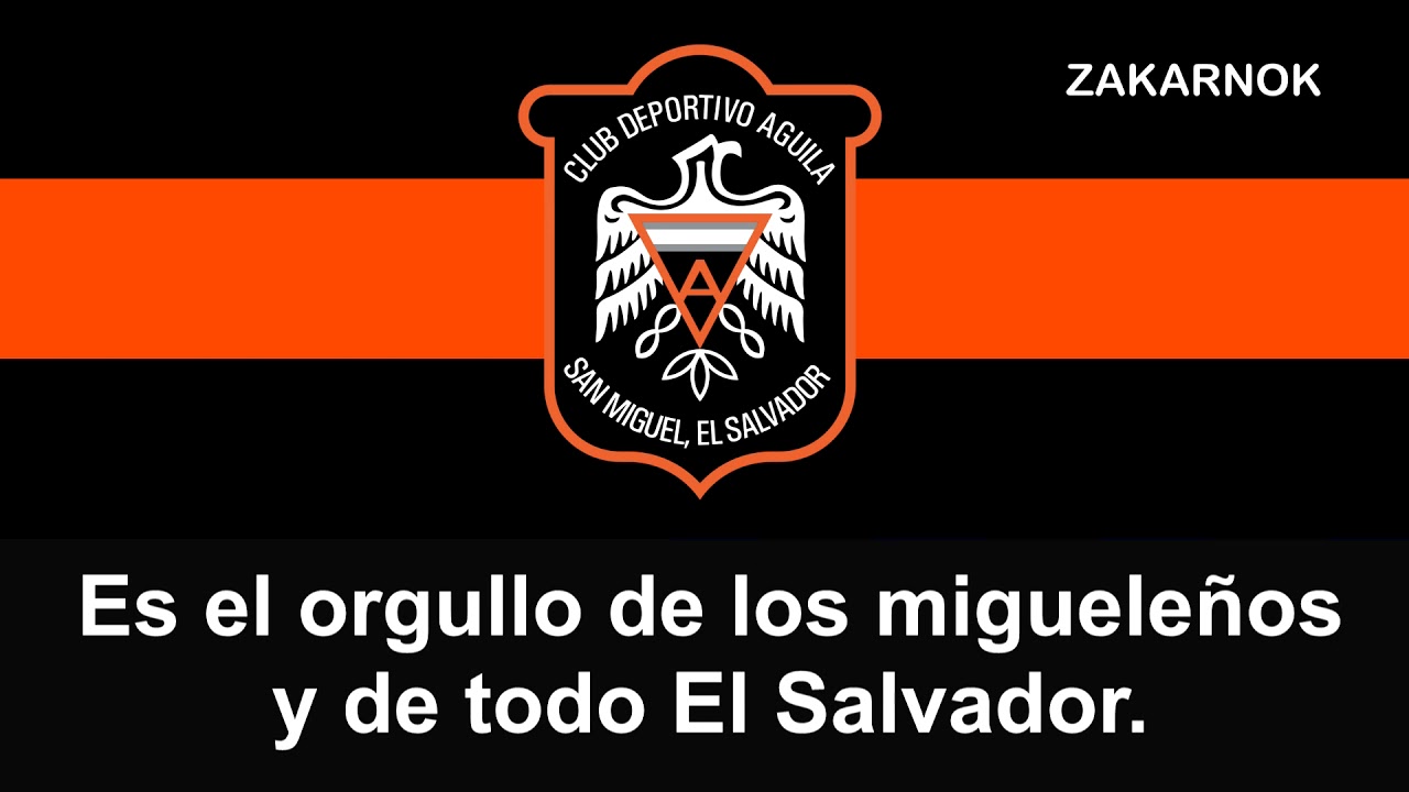 Himno del C.D. Águila: 