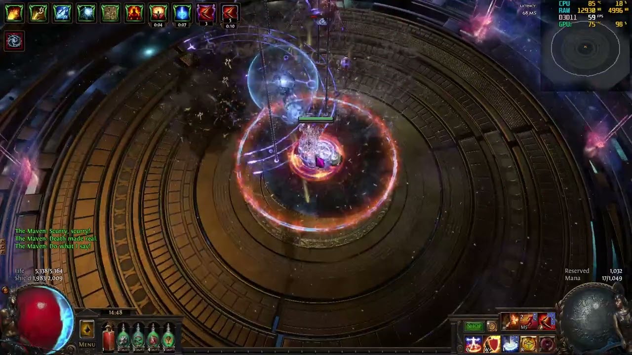 [3.18] Inquisitor Reap convert Cold vs UBER MAVEN