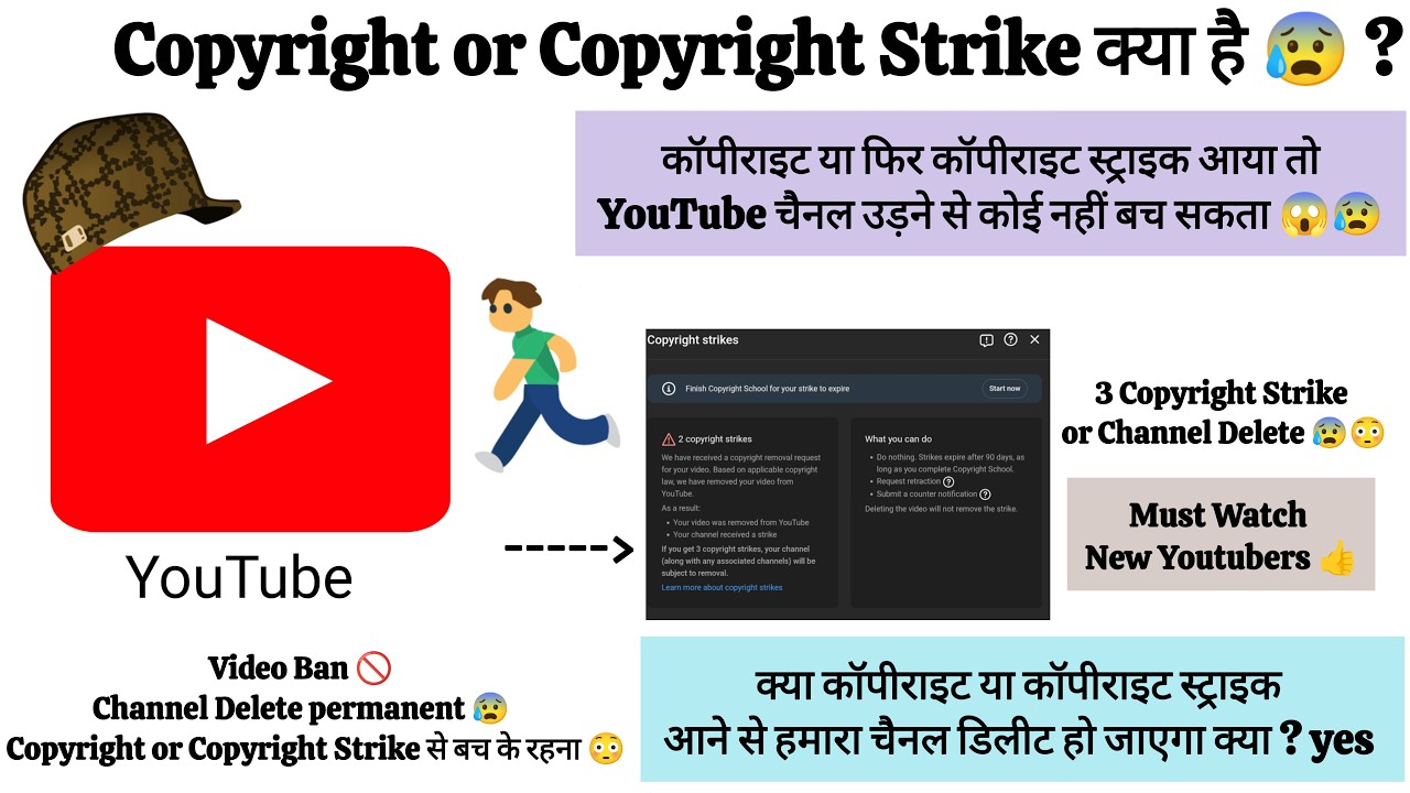 Copyright Strike Se Kaise Bache? Har YouTuber Ko Pata Hona Chahiye🤔😰