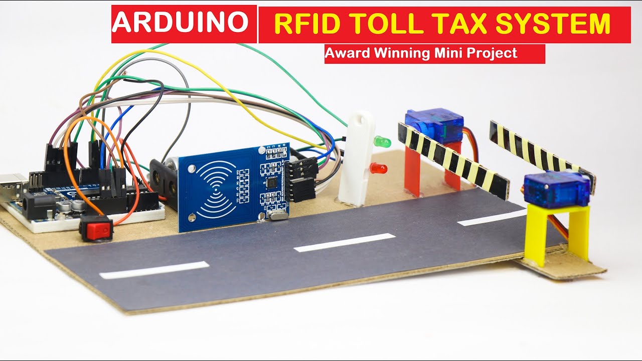 How to Make Arduino RFID toll tax system | Arduino
