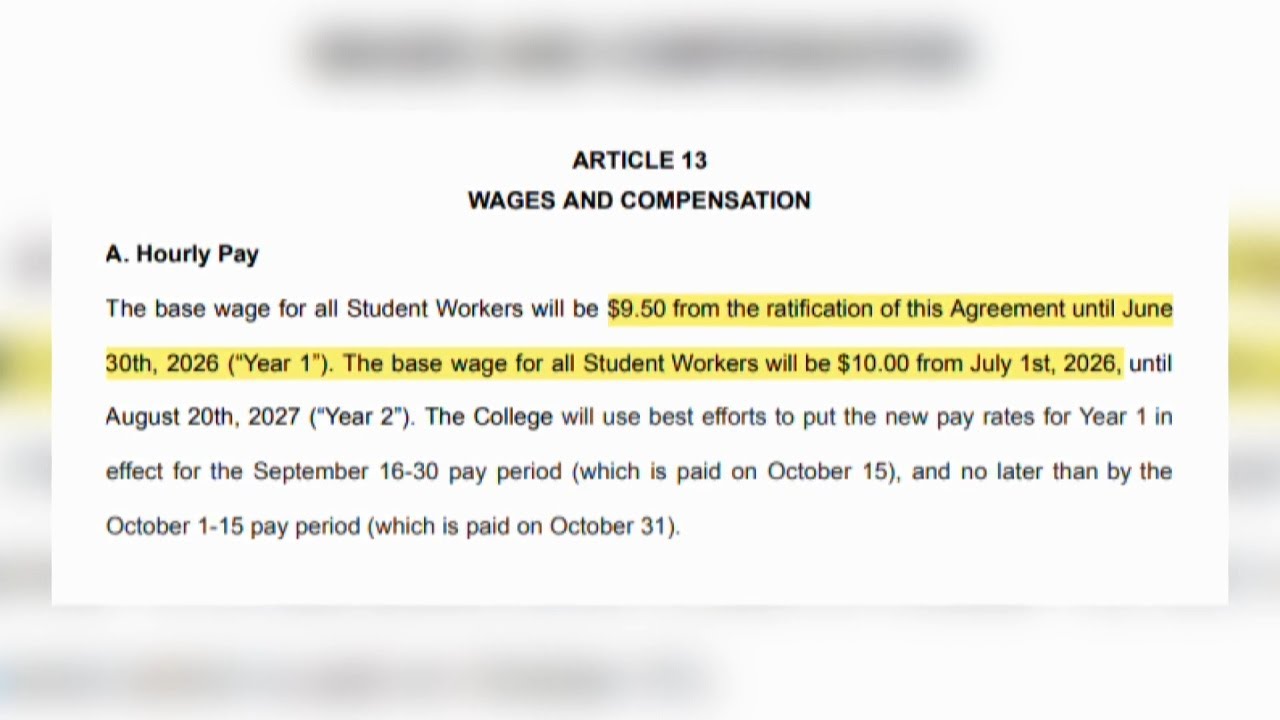 13 INVESTIGATES: Beloit College, Student Workers Union Reach Pay Agreement
