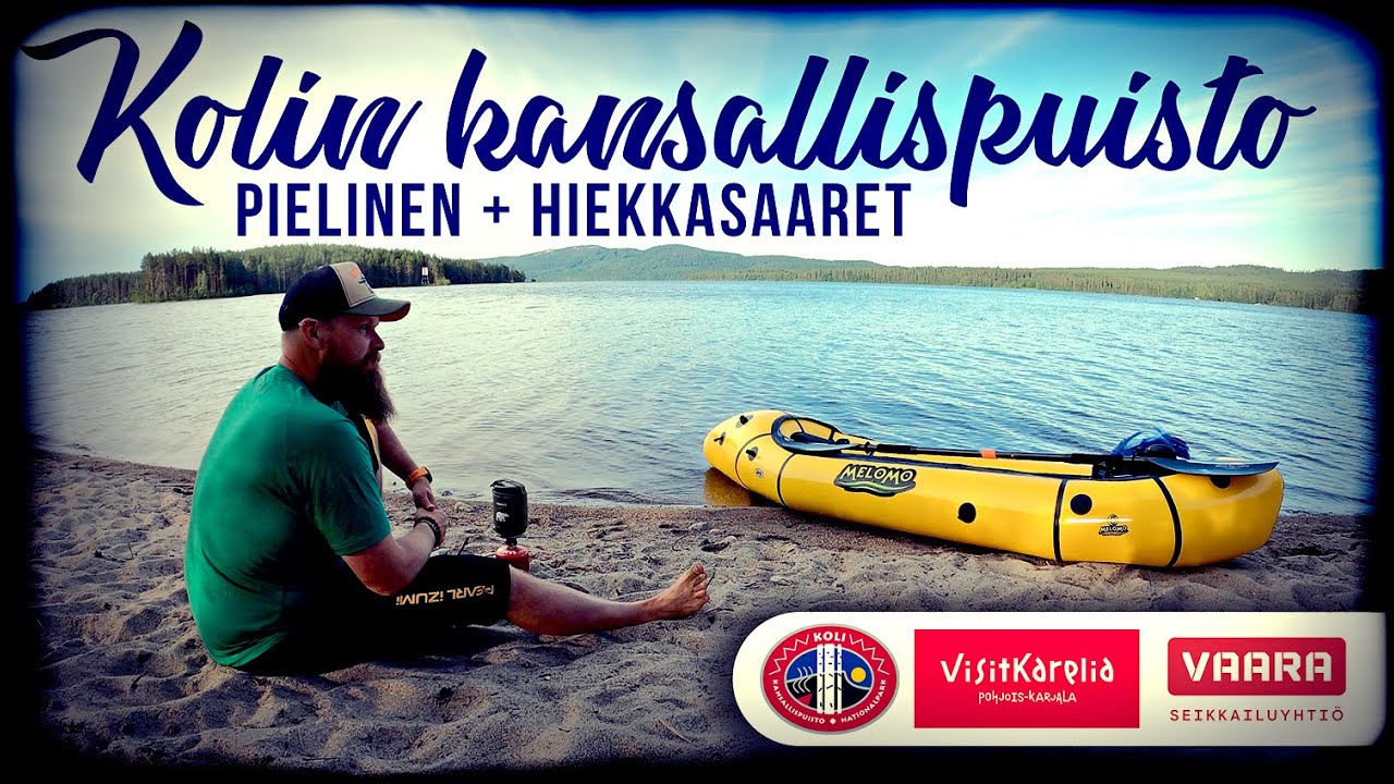 Retkellä Kolin kansallispuistossa - Pielinen ja Hiekkasaaret Packraftillä