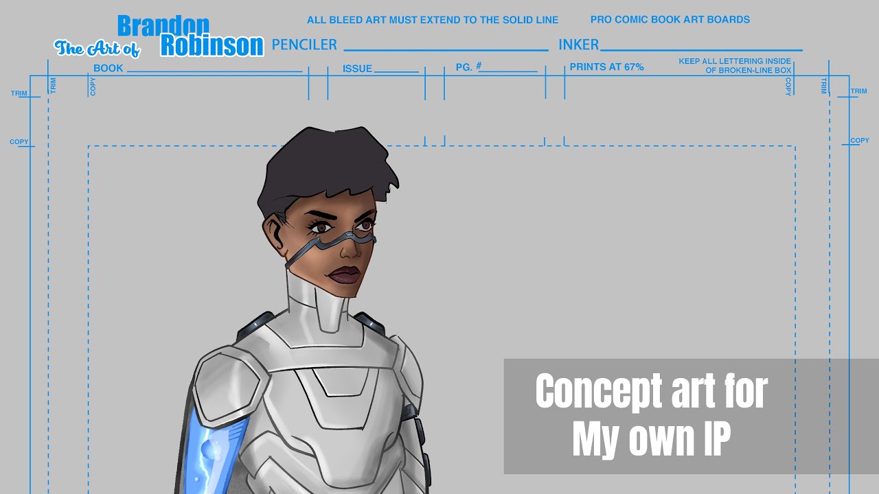 Concept art my own IP