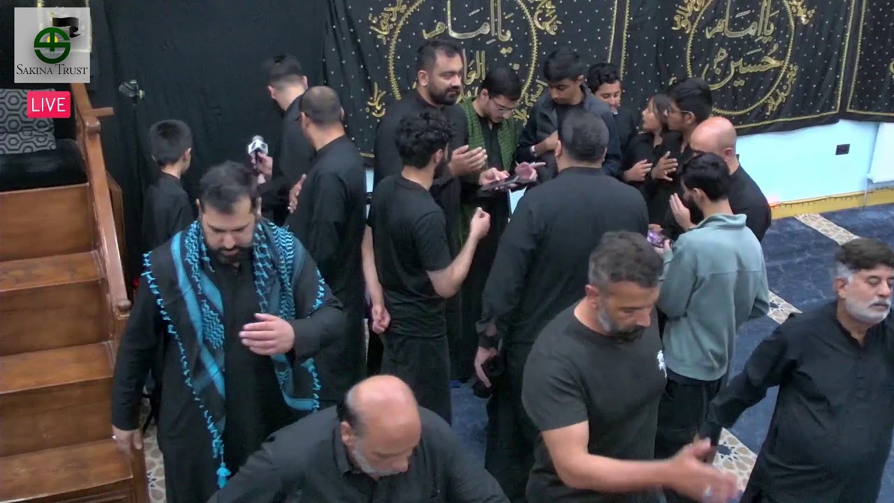 Live Majlis e Aza | Shahadat e Imam Zain ul Abideen a.s | Sakina Trust 1447/2025
