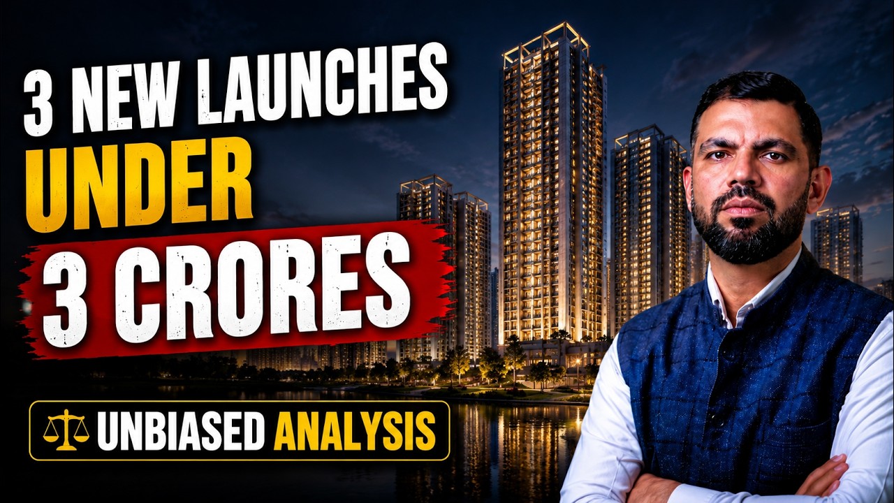 Which Gurgaon New Launch Makes Sense Under 3 Cr? #eldeco80 #indiabulls104 #pyramid85