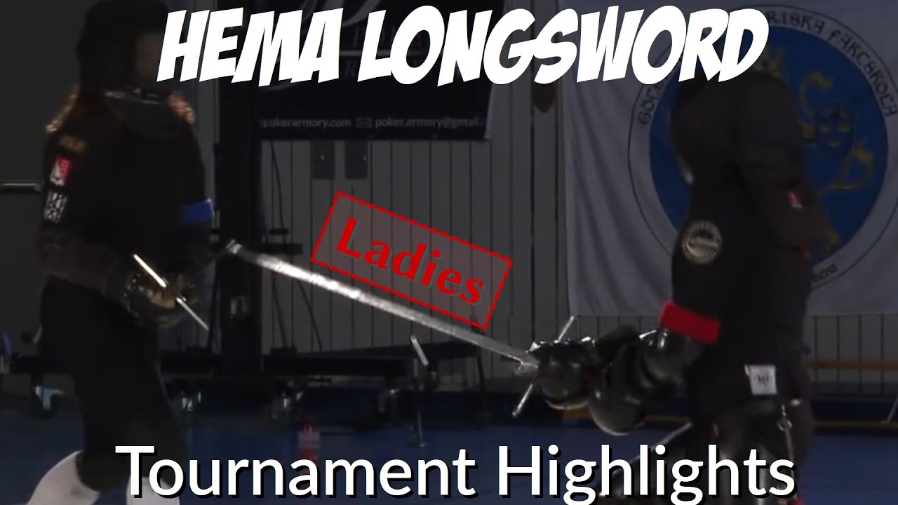 Longsword (Hema) - Ladies' Tournament Highlights