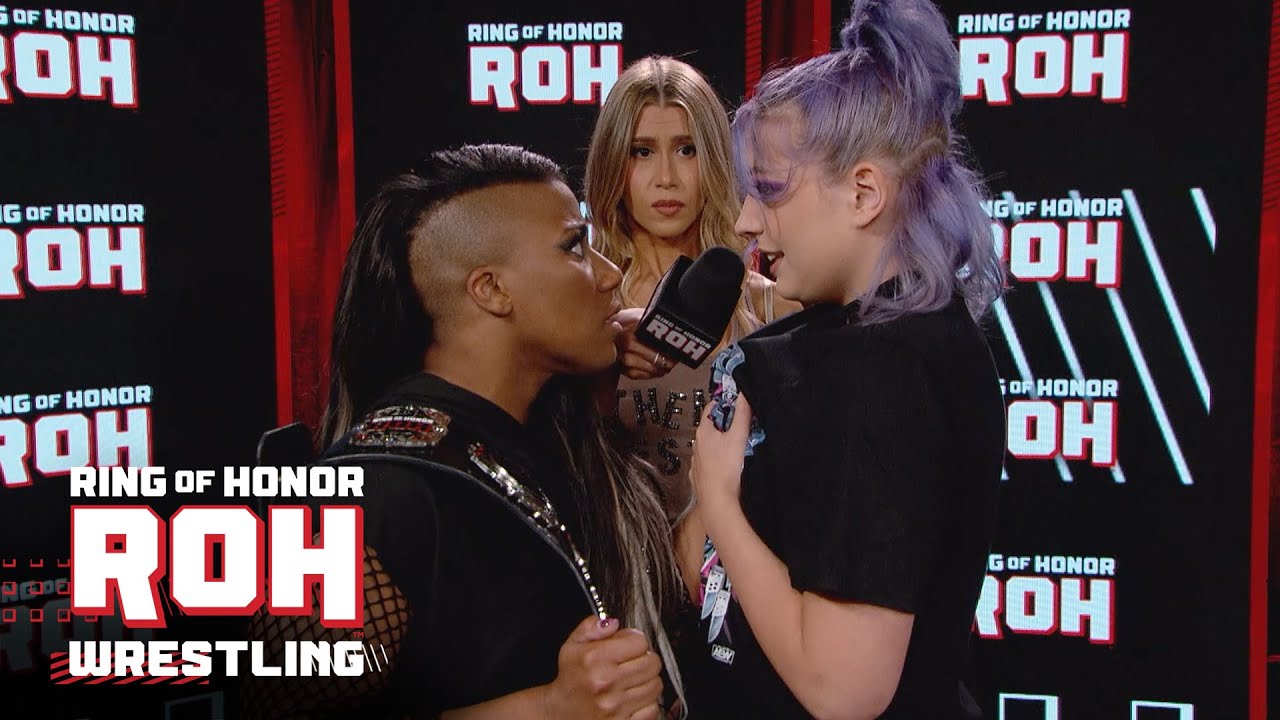 ROH Women's World Champion Athena Wants Billie Starkz To Get More Minion Training | ROH TV 9/07/23