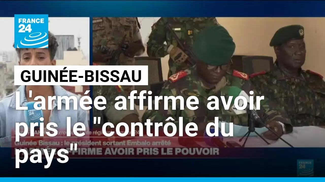 Guin&eacute;e-Bissau : l'arm&eacute;e affirme avoir pris le 