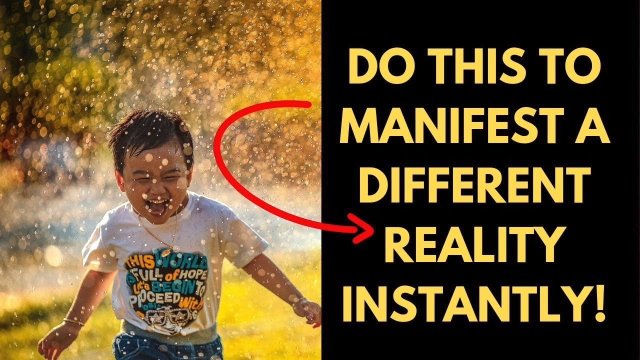 Neville Goddard's Instant Revision Technique: Manifest A Different Outcome NOW!💥