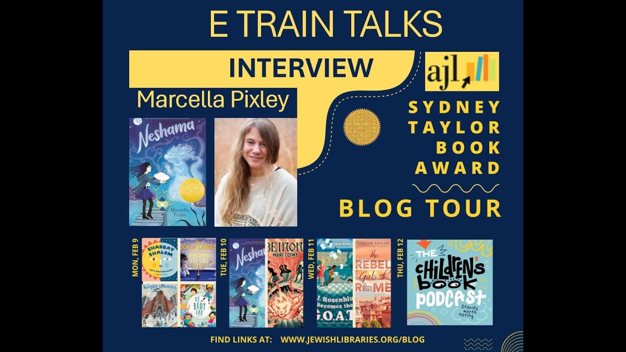 My Interview with 2026 Sydney Taylor Book Award-Winner Author Marcella Pixley