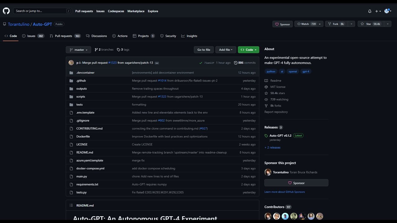 AutoGPT Setup