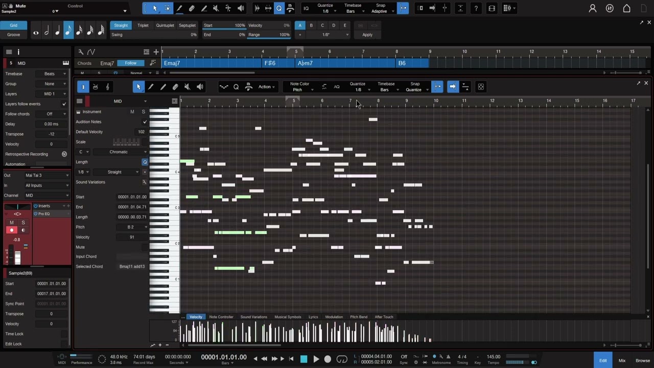 CHEAT CODES in Studio One 6! (Chord Track, Gross Beat, Sample Chop Macro)