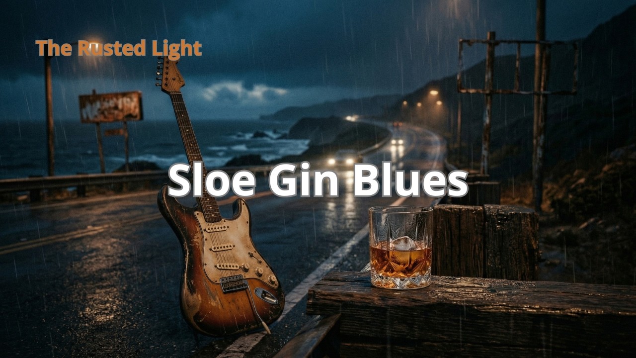 Sloe Gin Blues  | Modern Blues | Cinematic Noir Odyssey | Atmospheric Desperation (8K)