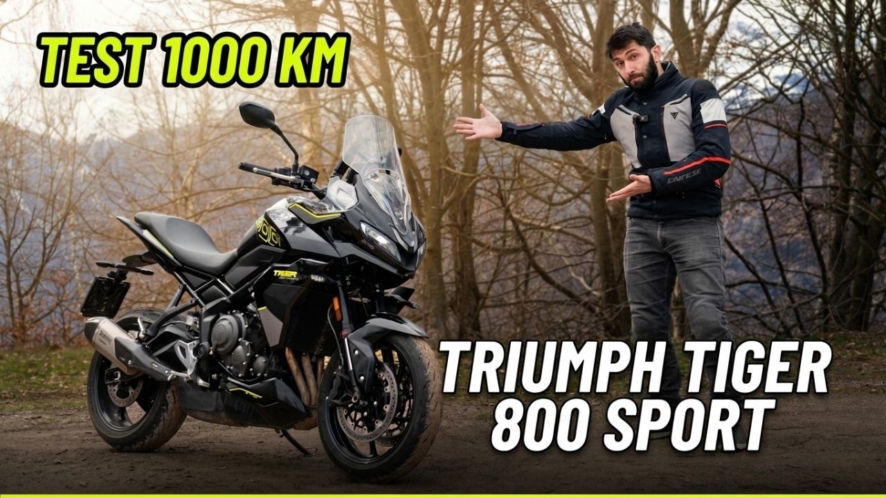 1000 KM con TIGER 800 SPORT - la VERITA' sulla CROSSOVER media pi&ugrave; economica!
