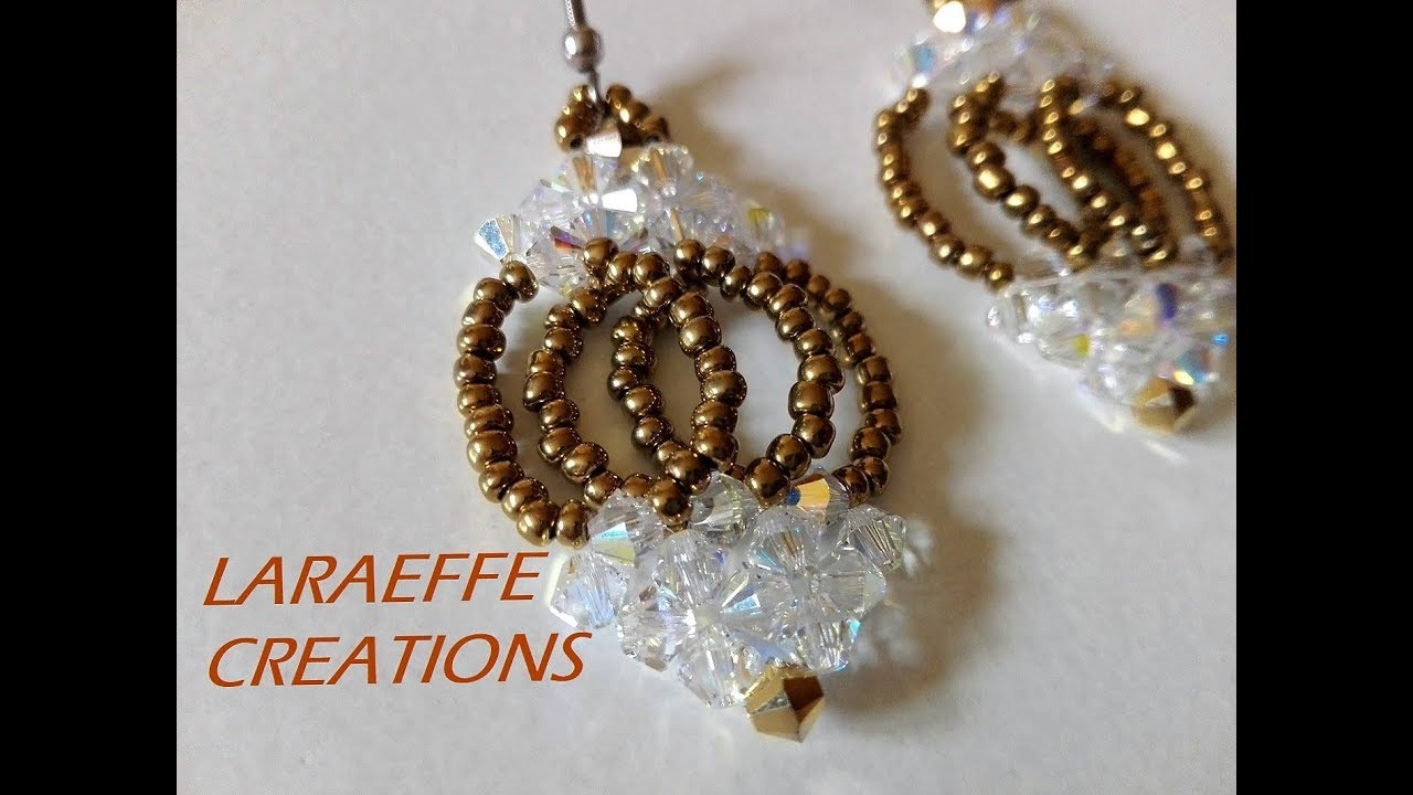 Orecchini Swarovski Olimpo Tutorial