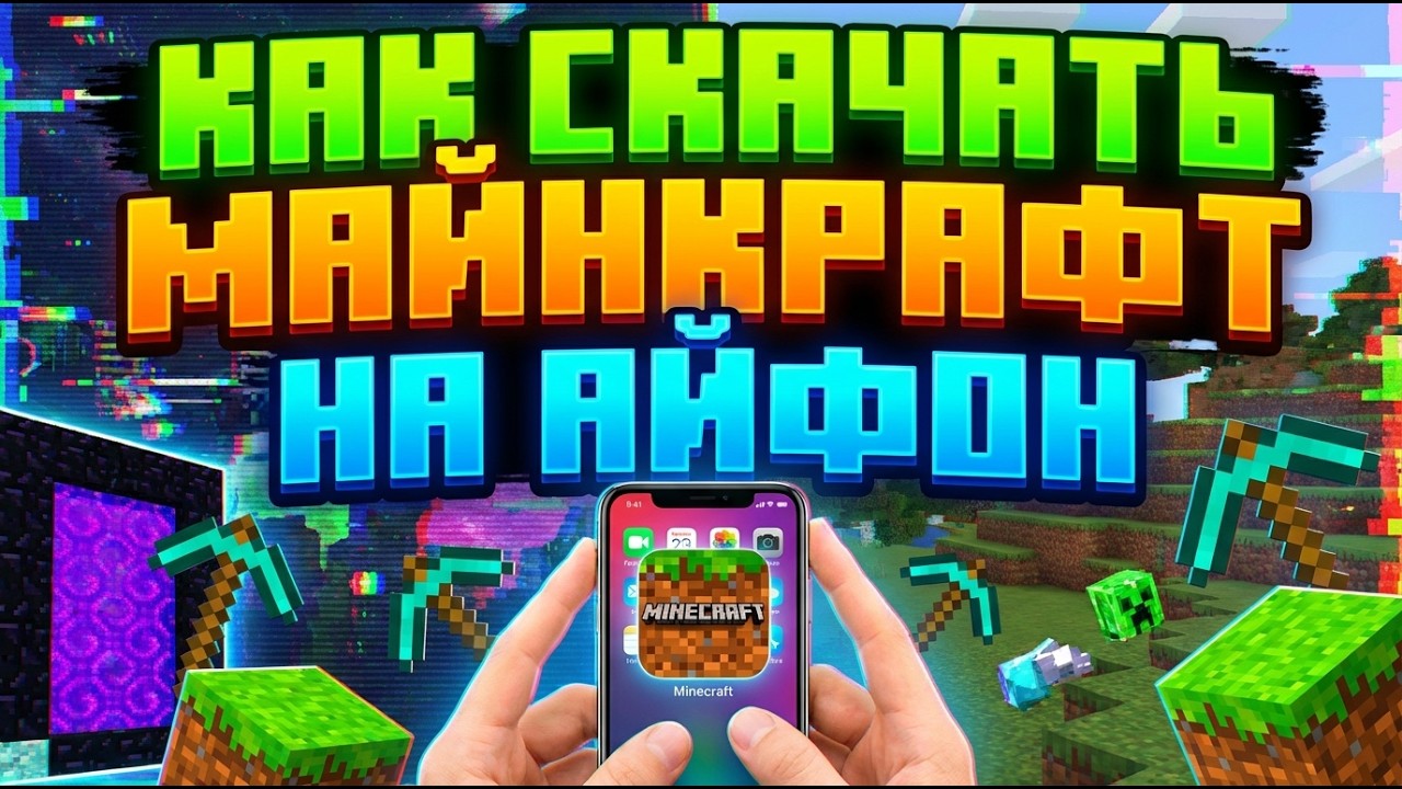 Майнкрафт на Айфон. Как скачать Minecraft на iPhone