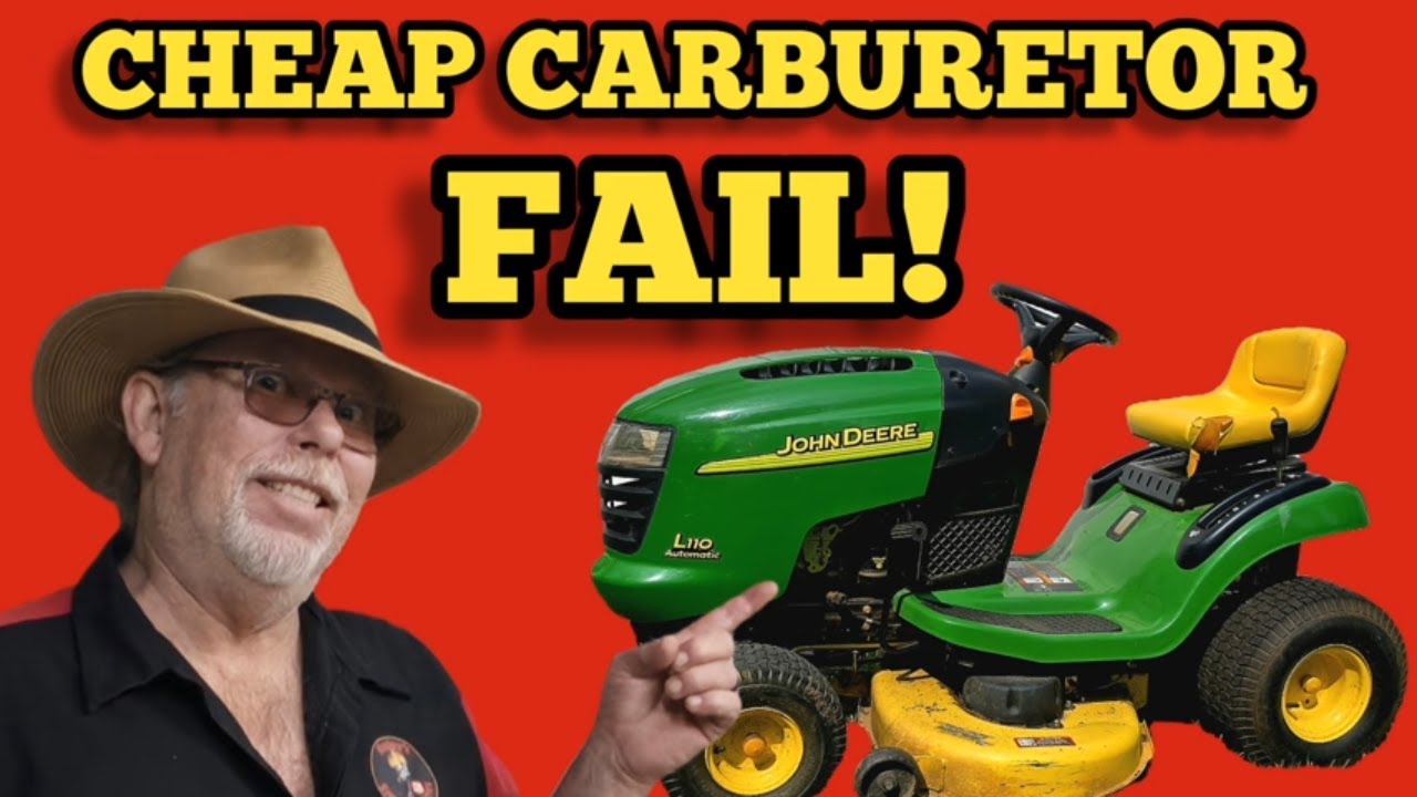 Cheap China Carb FAIL! | John Deere Kohler Command NO START
