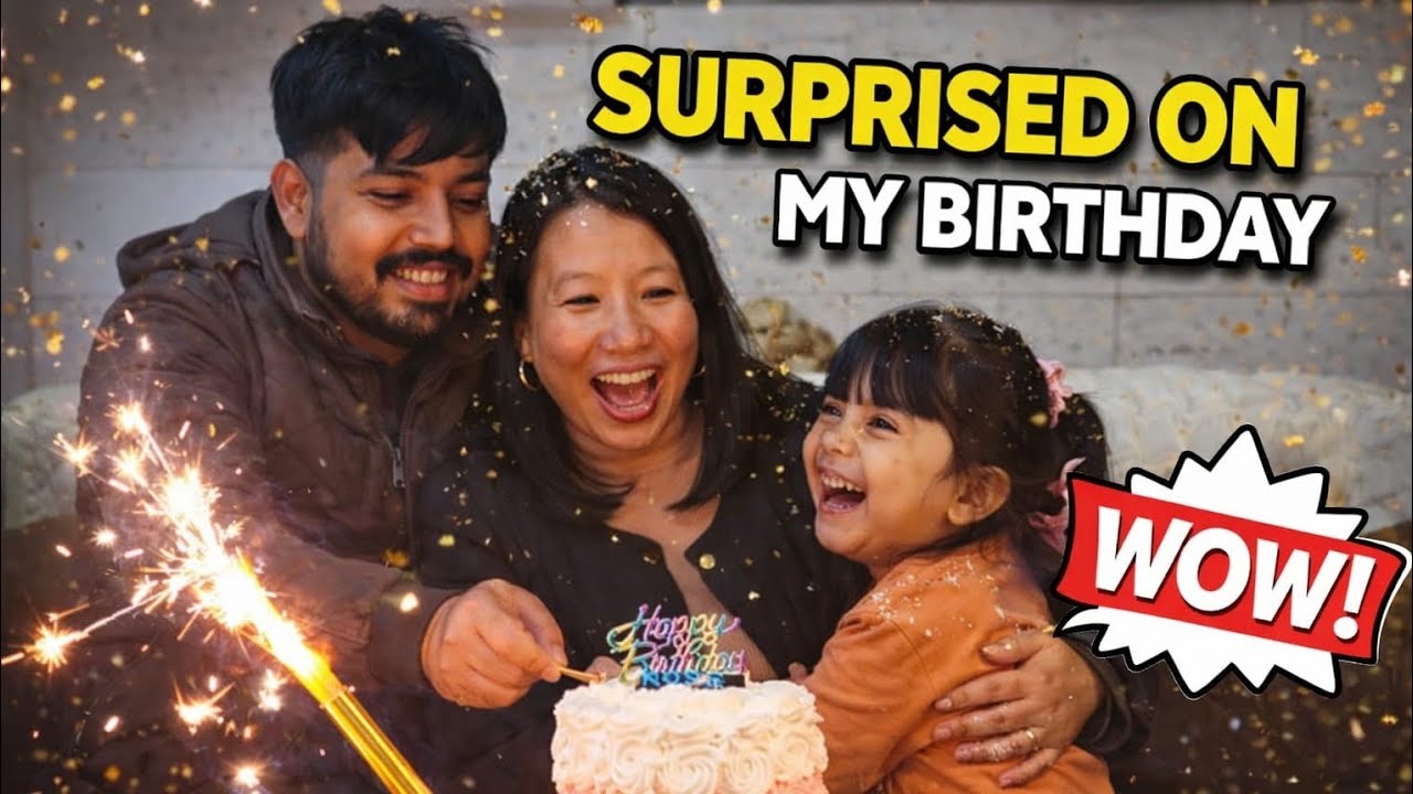 I Didn’t Expect This 😭 | Aru & Papa Surprised Me on My birthday 🎂 