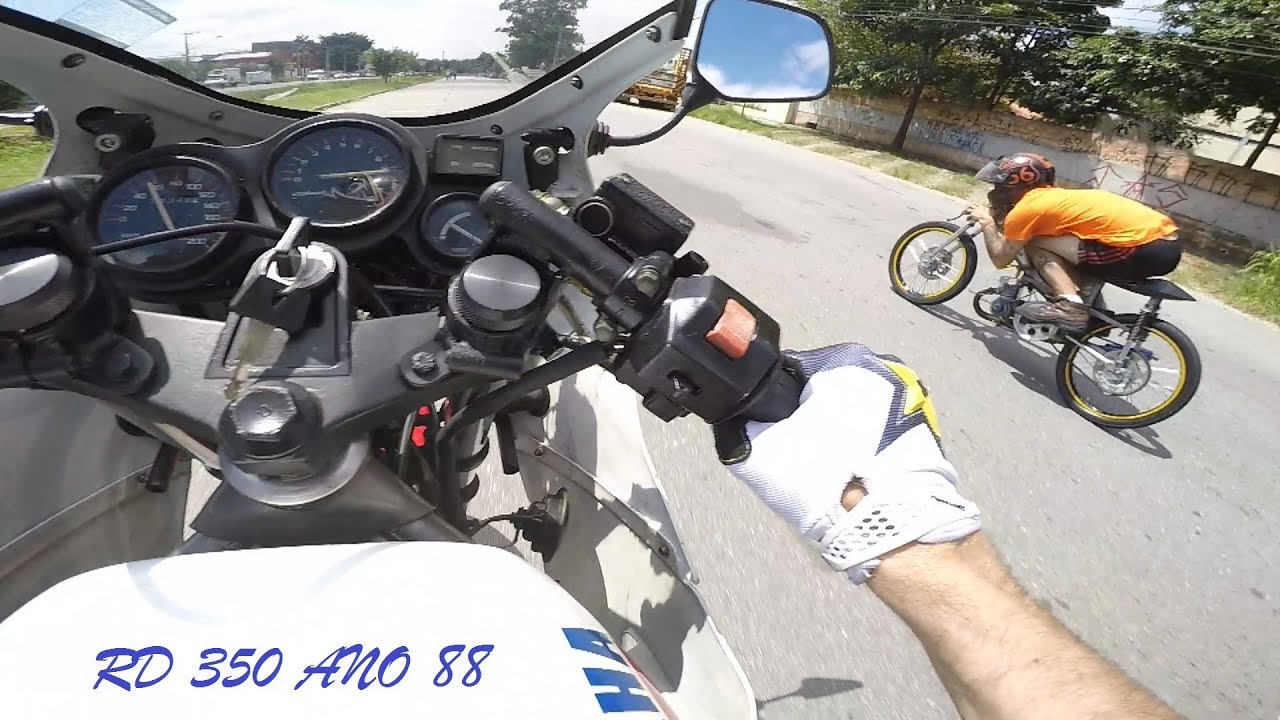 MOBILETE ULTRA PREPARADA VS YAMAHA RD 350 NO EVENTO DE GUARULHOS!