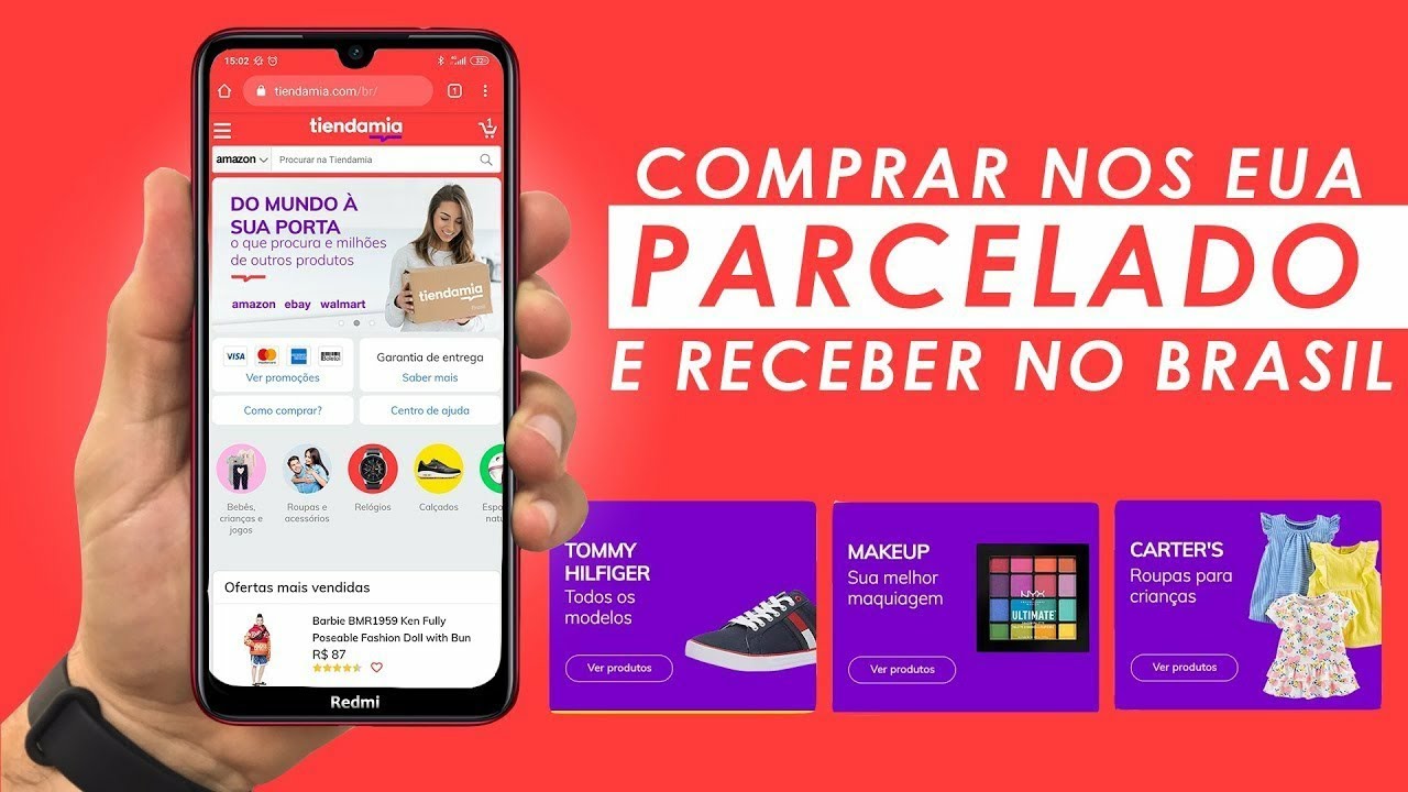 COMO COMPRAR DOS ESTADOS UNIDOS E MANDAR PARA O BRASIL| Importar dos EUA pela Internet com Tiendamia