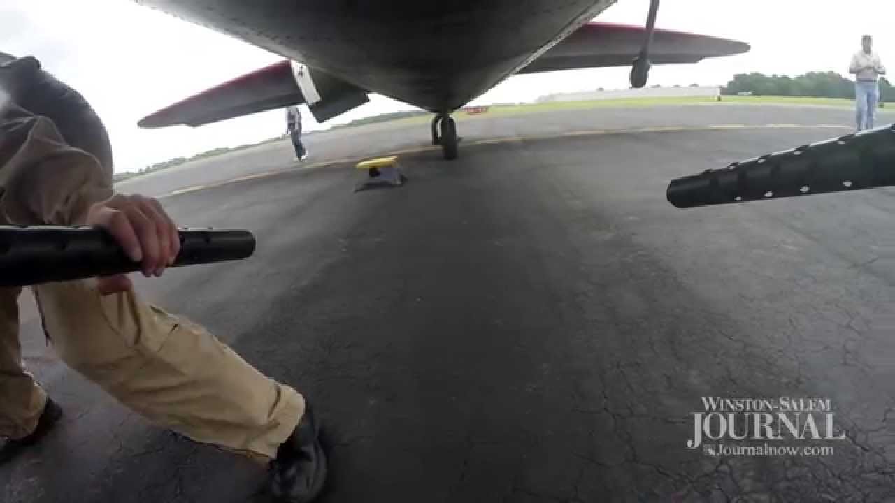 B-17 flight from Winston-Salem to Pilot Mountain