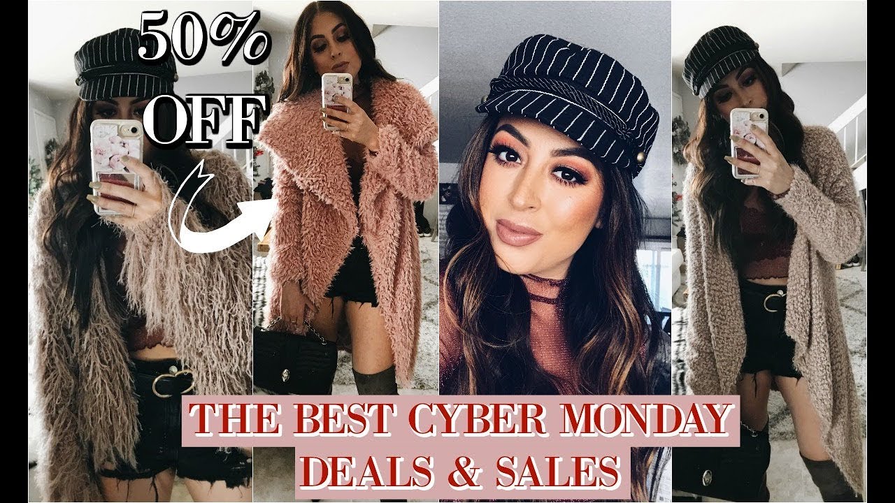 BEST CYBER MONDAY DEALS & SALES TRY ON HAUL CURRENTLY GOING ON 2017