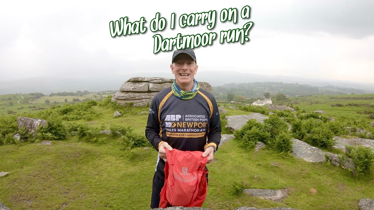 What do I carry on a Dartmoor run? Dartmoor runner