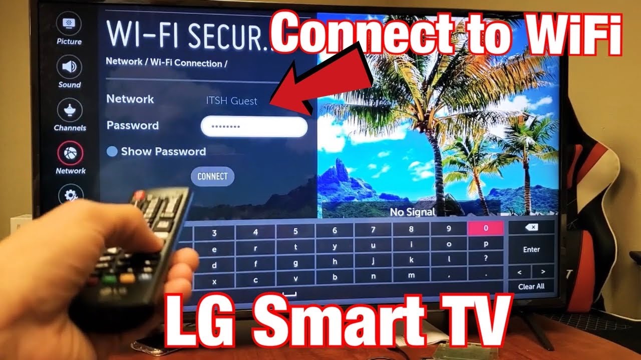 LG Smart TV: как подключиться к сети Wi-Fi/настроить её