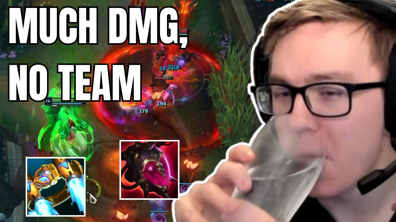 BAUS PLAYS HIS 36% WINRATE FULL AP UDYR TOP😭😭
